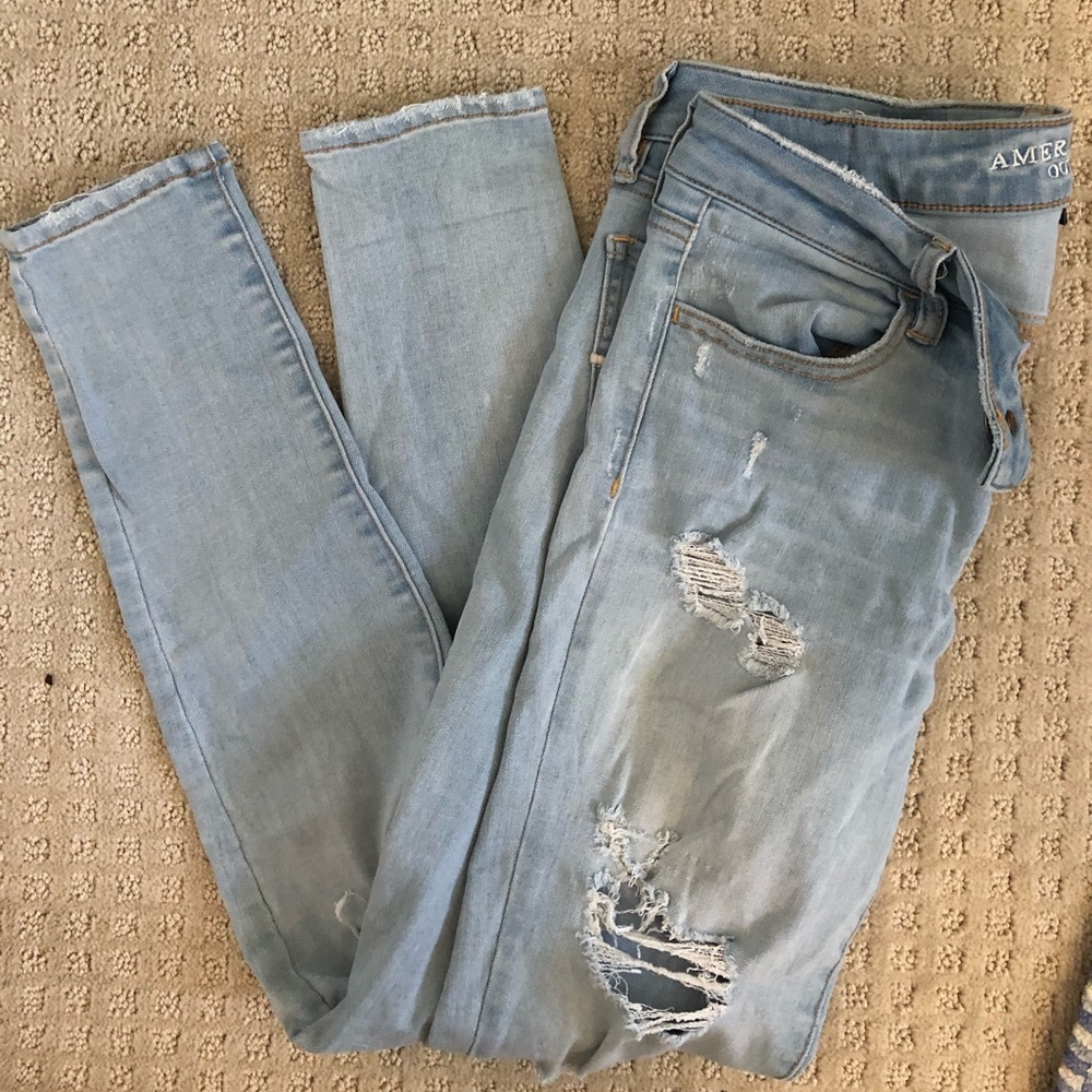 American Eagle extra stretch skinny jeans
